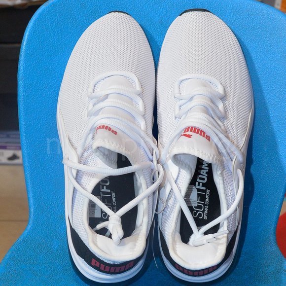 Brand new PUMA Men's Electron Street Shoe in white - Picture 3 of 7